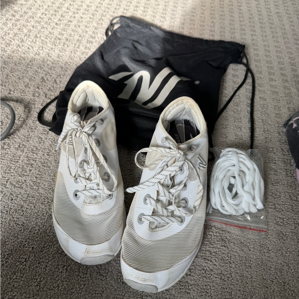 Varsity White Cheer Athletic Sneakers